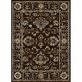Auric 3562-0040-LIGHTBROWN Colosseo Area Rug - Light Brown - 3 ft. 3 in. x 4 ft. 11 in. AU3736748